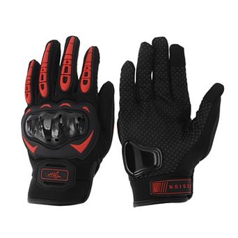1 Pair Motorcycle Cycling Gloves Breathable Touchscreen Polar Fleece
