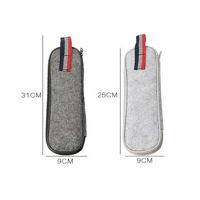 Stainless Steel Travel Utensil Set with Reusable Straws and Zipper Carry Case