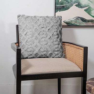 Cotton Macrame Decorative Throw Pillow