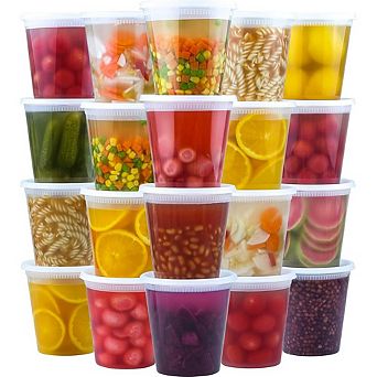 32 oz Deli Containers with Lids