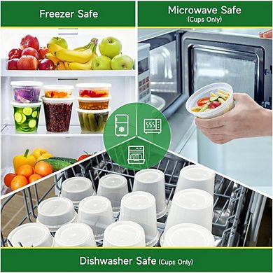 32 oz Deli Containers with Lids