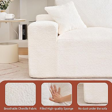 Modular L Shaped Cloud Couch