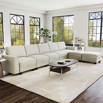 140" Large u Shaped Couch