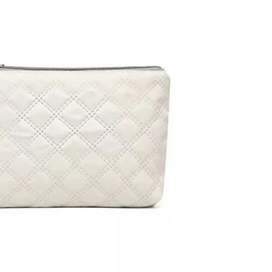 3D Diamond Patterned Small Square Tote, Hand bag with Dry Wet Separation & Double-sided Pockets