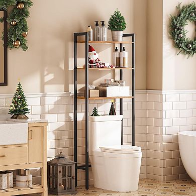 3-Tier Bathroom Over The Toilet Storage Shelves