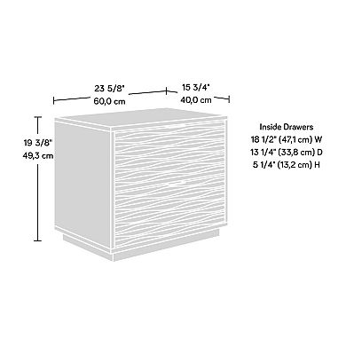 Storage Cabinet with 2 Drawers