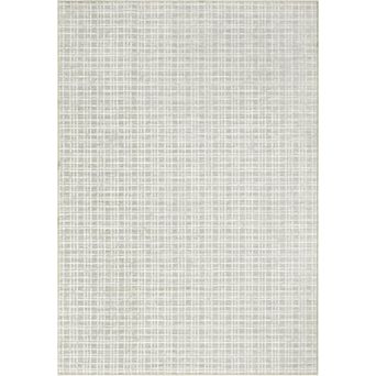 Modern Plaid Printed Area Rugs with Non-Slip Backing, Stain-Resistant Soft Low Pile Accent Rugs