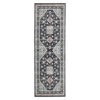 Area Rugs for Living Room, Non Slip Soft Low-Pile Carpet, Vintage Aesthetic Stain-Resistant Rug