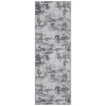 Area Rug Washable Non-Shedding Abstract Rug Soft Non-Slip Rug for Living Room Dining Room