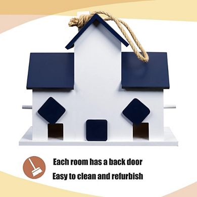 Wooden Outdoor Hanging Bird House