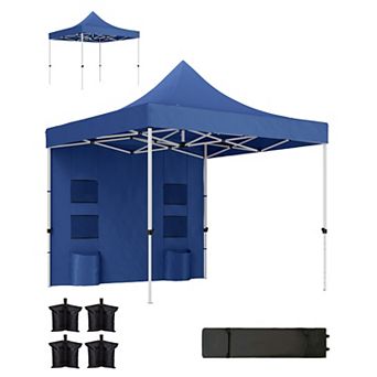 Outsunny Heavy Duty Pop Up Canopy Tent, UPF50+