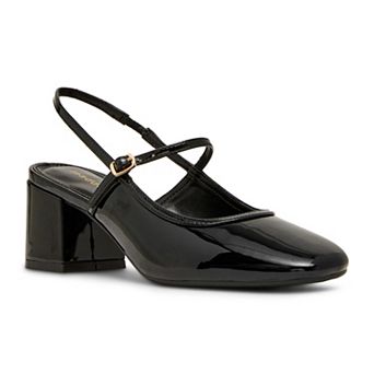 madden girl Women's Sling Back Block Heels