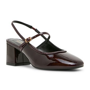 madden girl Women's Sling Back Block Heels