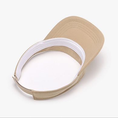 Women's Classic Visor Hat with Curved Brim Lightweight Adjustable Headwear