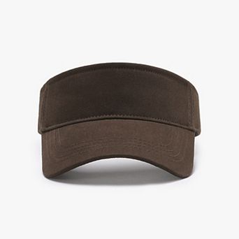 Women's Classic Visor Hat with Curved Brim Lightweight Adjustable Headwear