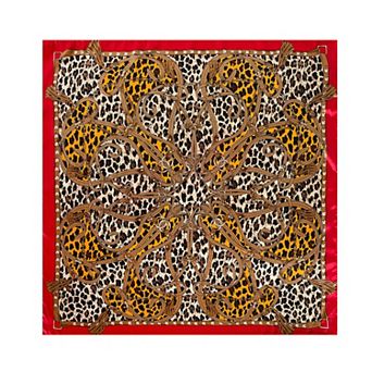 Women's Paisley Print Square Satin Scarf Smooth Lightweight Fabric Elegant Neck Hair Accessory