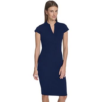 Women's Andrew Marc Cap Sleeve Dress