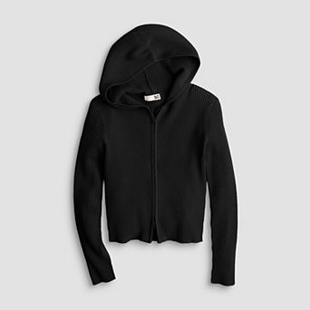 Girls 7-16 SO® Two-Way Zip Hoodie
