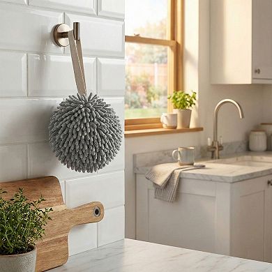 Microfiber Chenille Cleaning Sponges 3 Piece Set Reusable Absorbent Household Scrubbing Pads