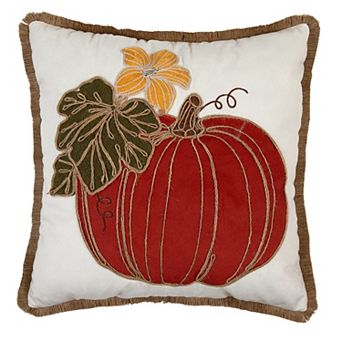 Celebrate Together™ Pumpkin Applique Decorative Pillow