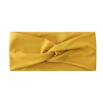 Women's Fashion Headbands, Knoted Design, Soft Comfy Moisture-Wicking Sports Hairbands