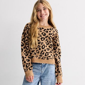 Girls 6-20 SO® Crewneck Sweater in Regular & Plus Size