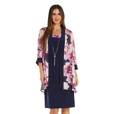 jacket dresses for special occasions Ashro Elegant Fit-and-Flare Sparkling Dress with 3/4 Sleeve, Size 10, Silver, Misses Regular 42 jacket dress for women Short