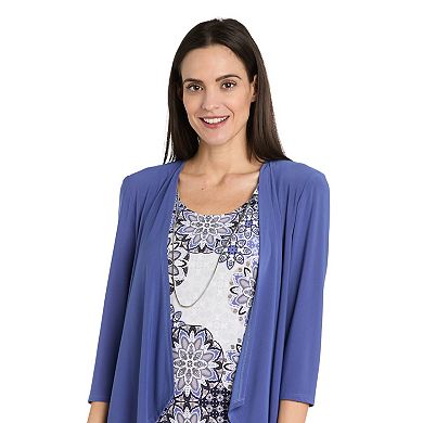 Petite R&M Richards 2-Piece Jacket Dress & Ity Tank Dress