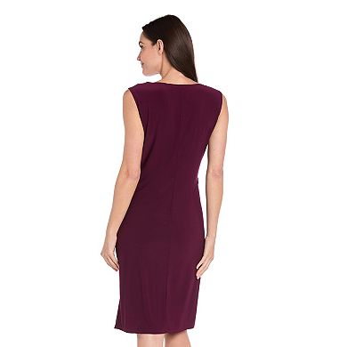 Petite R&M Richards 2-Piece Mesh Jacket Dress