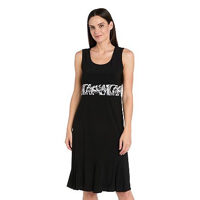 Petite R&M Richards 2-Piece Printed Jacket Dress