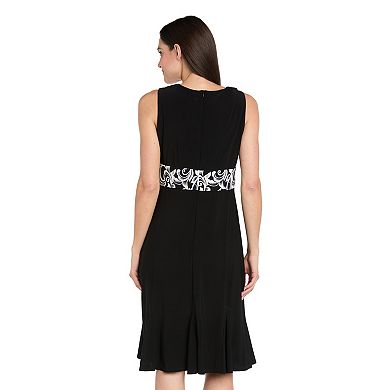 Petite R&M Richards 2-Piece Printed Jacket Dress