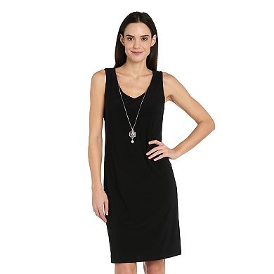 Petite R&M Richards 2-Piece Puff Mesh Jacket Dress