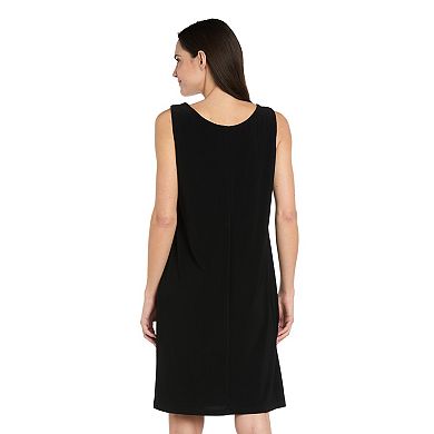 Petite R&M Richards 2-Piece Puff Mesh Jacket Dress