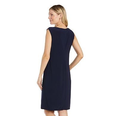 Petite R&M Richards 2-Piece Printed Jacket Dress