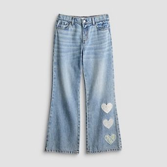 Girls 7-20 SO® Mid Rise Pull-On Baggy Jeans in Regular & Plus Size