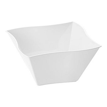 Wave Plastic Soup Bowls - 120 pc