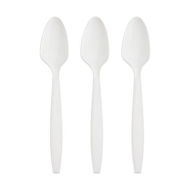 Disposable Plastic Spoons - 1000 pcs