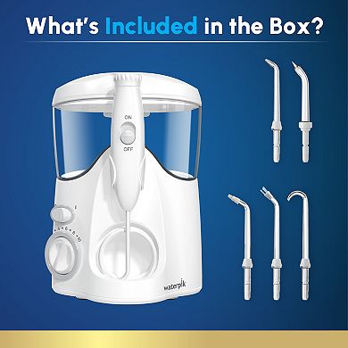 Waterpik Ultra Water Flosser with 5 Tips & 10 Pressure Settings