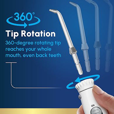 Waterpik Ultra Water Flosser with 5 Tips & 10 Pressure Settings