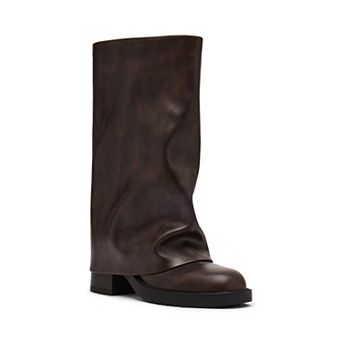 madden girl Matiilda Women's Block Heel Mid-Calf Boots