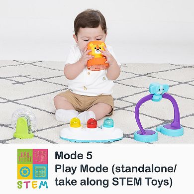Baby Trend Smart Steps Explore N' Play 5-in-1 Activity Booster Seat with STEM Toys