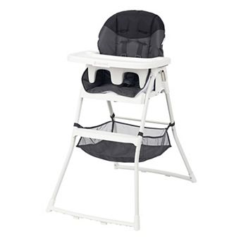 Baby Trend Flat Fold High Chair with Three-Position Seat Recline