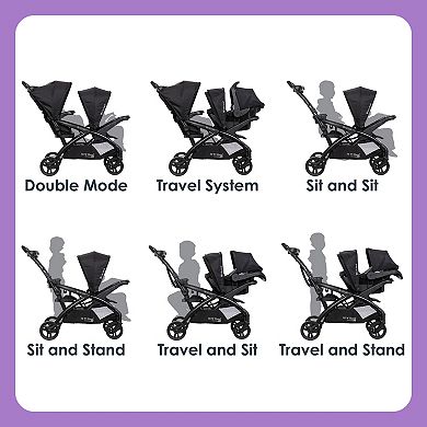 Baby Trend Sit N' Stand Double Stroller