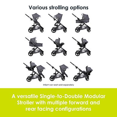 Baby Trend Morph Modular Stroller Travel System