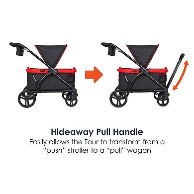 Baby Trend Tour 2-In-1 Stroller Wagon