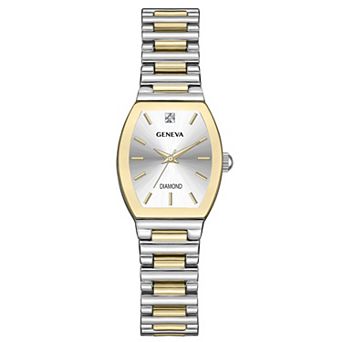 Geneva Women's Stainless Steel Diamond Accent Watch - KLD5464