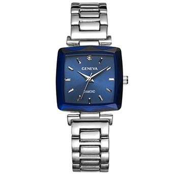 Geneva Women's Stainless Steel Diamond Accent Watch - KLD0002