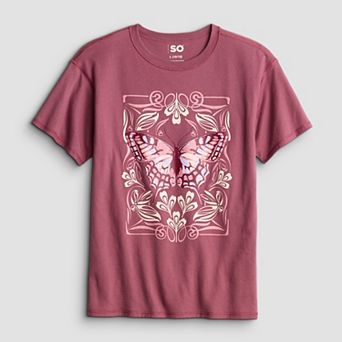 Girls 7-16 SO® Adaptive Oversized Graphic Tee