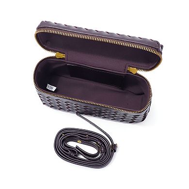 Adornia Woven Top Handle Bag