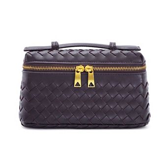 Adornia Woven Top Handle Bag